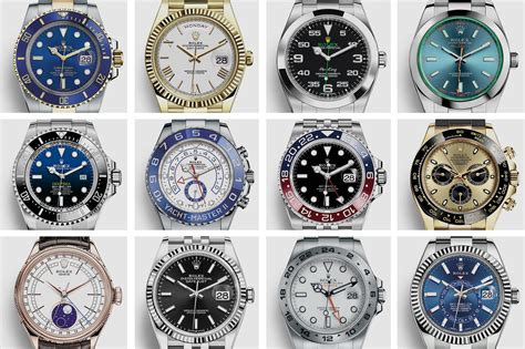 list of all rolex watches ever made|rolex model numbers by year.